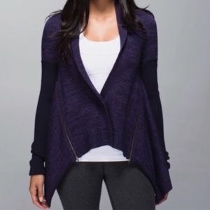 Lululemon Wrap It Up Knitted Cardigan Size 4
